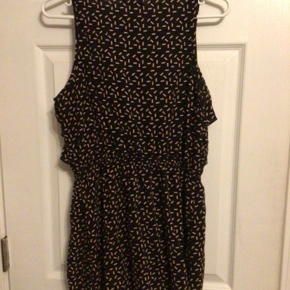 Material Girl lace butterfly Summer Dress black pink small - Picture 5 of 11